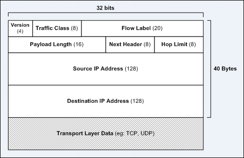 ipv6 header